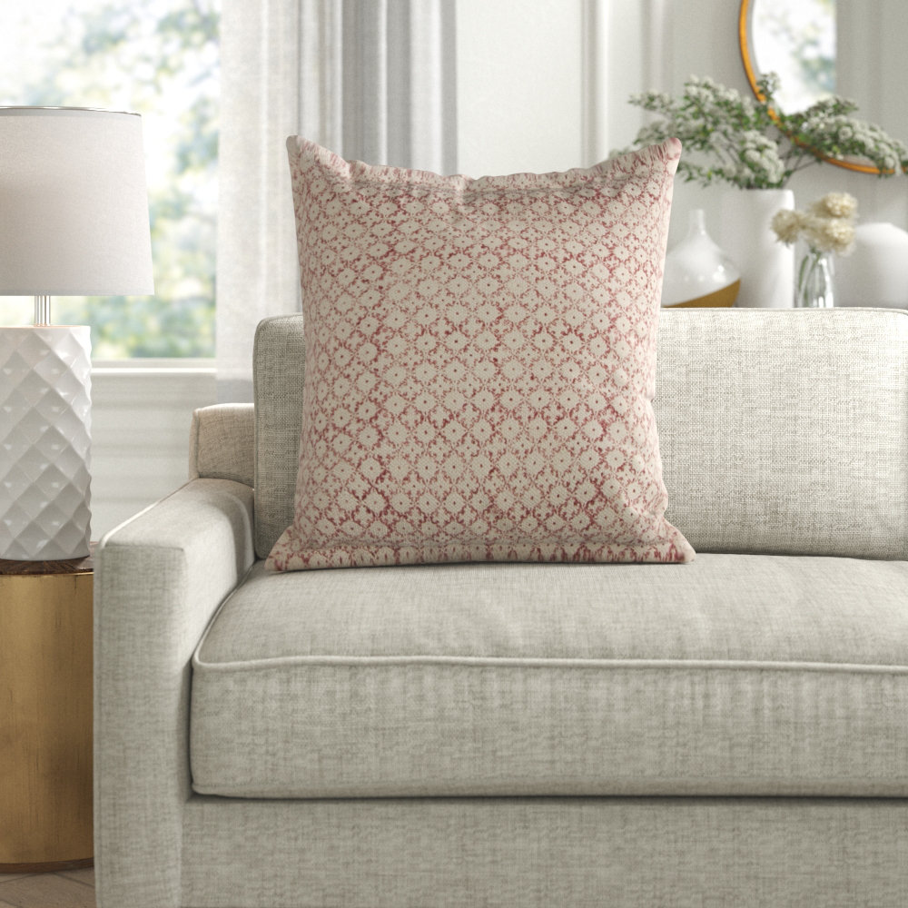 Leffler Cotton Geometric 22 Throw Pillow Cover Reviews Joss Throw Pillow Cover