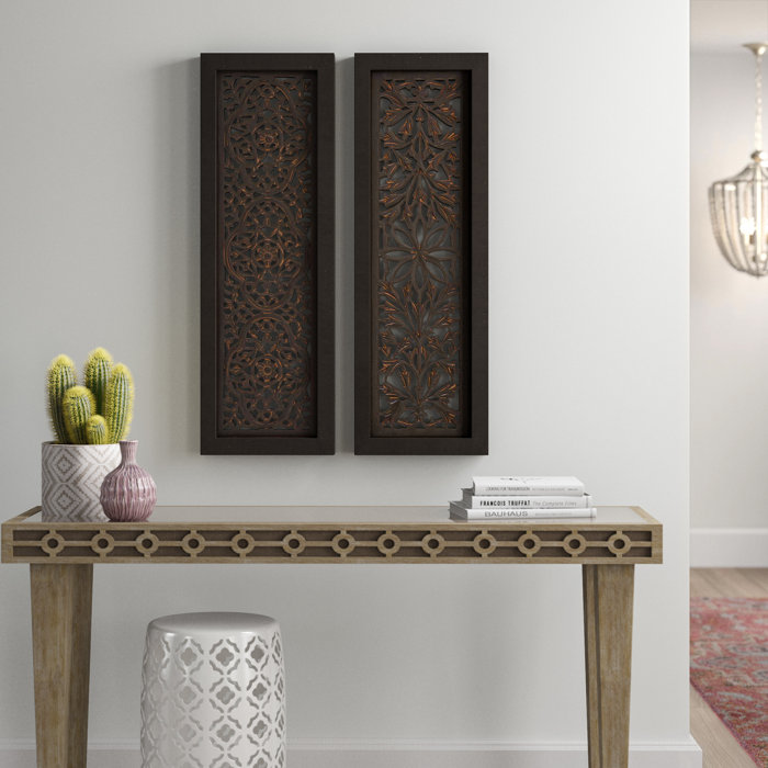 Beautiful Styled Wood Panel Wall Décor Set Beautiful Styled Wood Panel Wall Décor Set