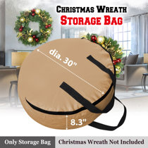 big lots wreath storage