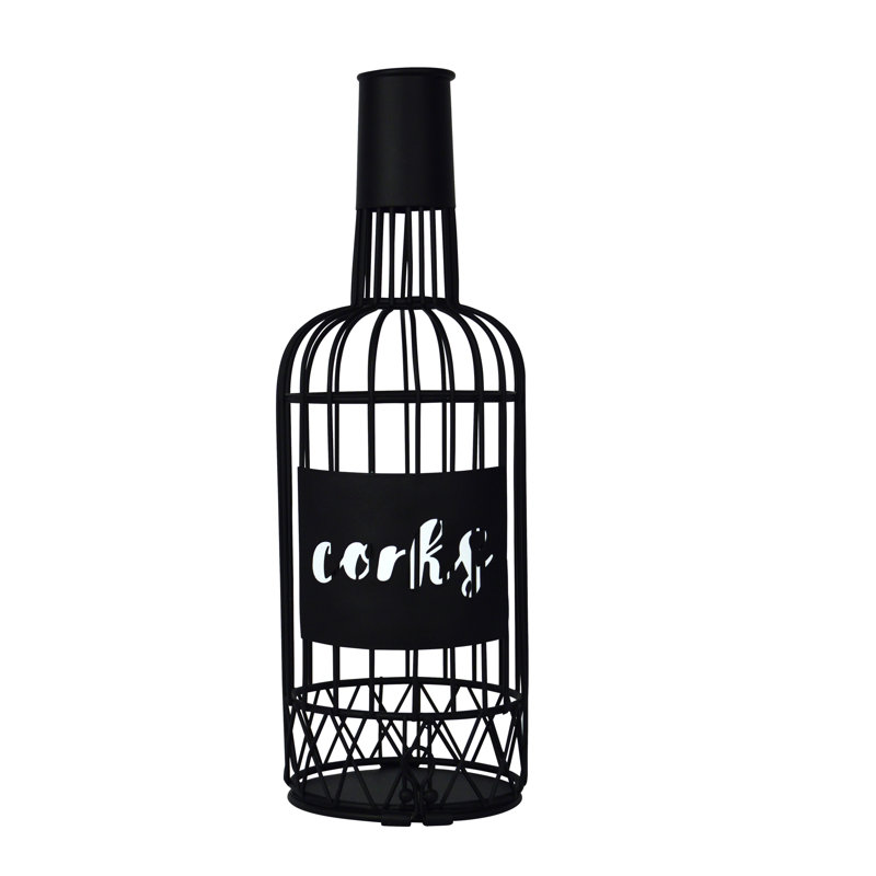 Gracie Oaks Maxman Decorative Wine Bottle Cork Holder Wayfair
