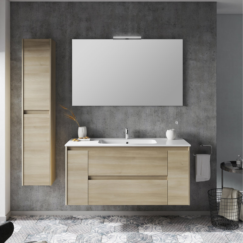 Ws Bath Collections Ambra 48 Wall Mounted Single Bathroom Vanity Ws Bath Collections Ambra 48 Wall