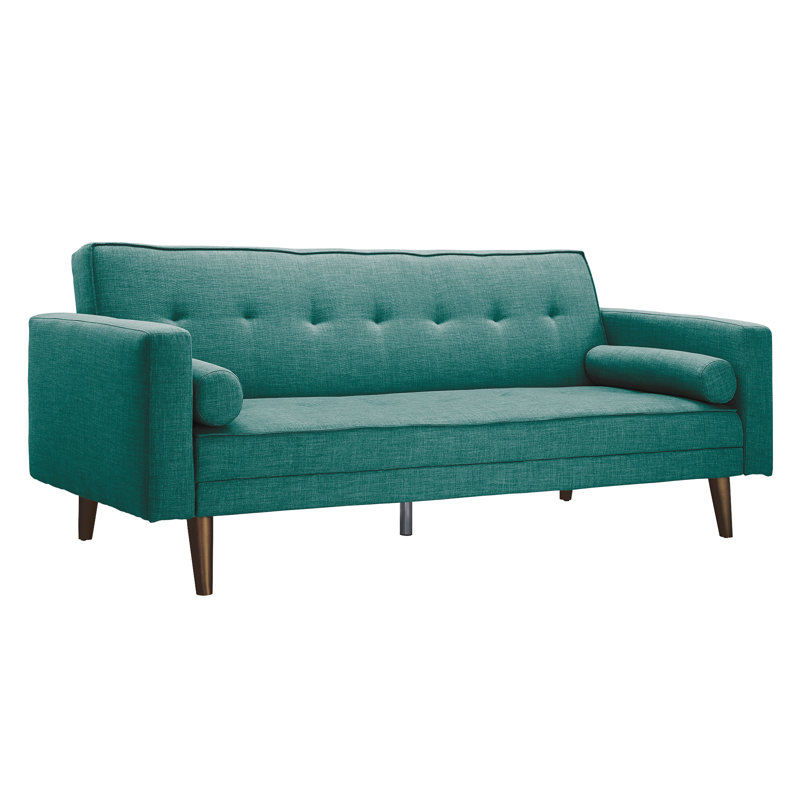 Novogratz Vintage Mix Convertible Sofa Reviews Allmodern