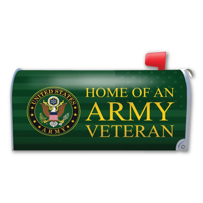 Home of an Army Veteran Magnetic Mailbox Cover