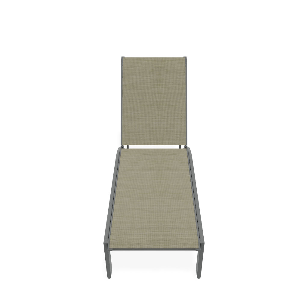 mainstays tan stacking lounger