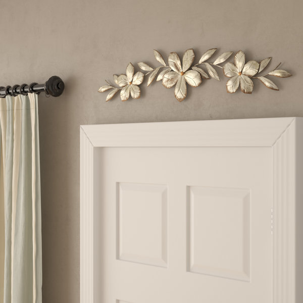 Bay Isle Home Flower Over The Door Wall Decor Reviews Wayfair