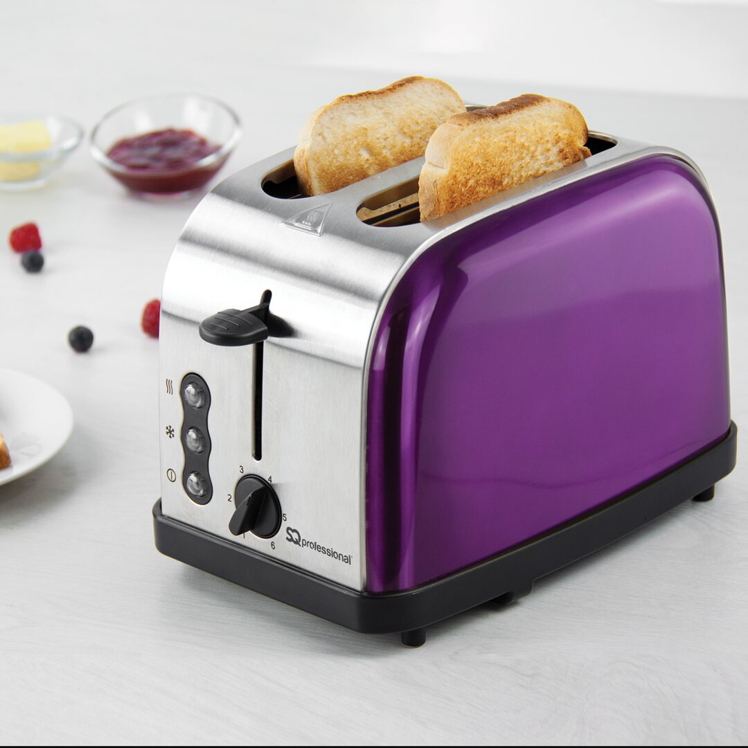 Gems 2-Slice Toaster indigo