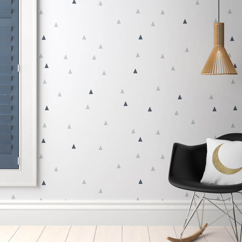 Mack Milo Triangle Wall Decal Reviews Wayfair