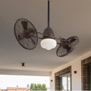 Best 42 Twin Gyro 6 Blade LED Turbofan By Minka Aire Outdoor Lighting 42 Twin Gyro 6 Blade LED Turbofan By Minka Aire Outdoor Lighting