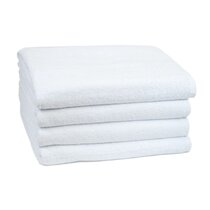 2 Pck Soft 100%Cotton Extra Large Bath Towel Oversized Bath Sheet Gray 35" x 70" 