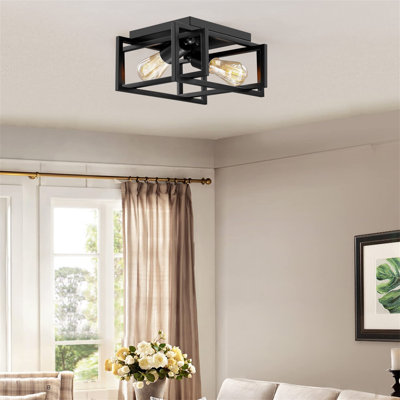 Rashaud 2-Light 11.4" LED Flush Mount