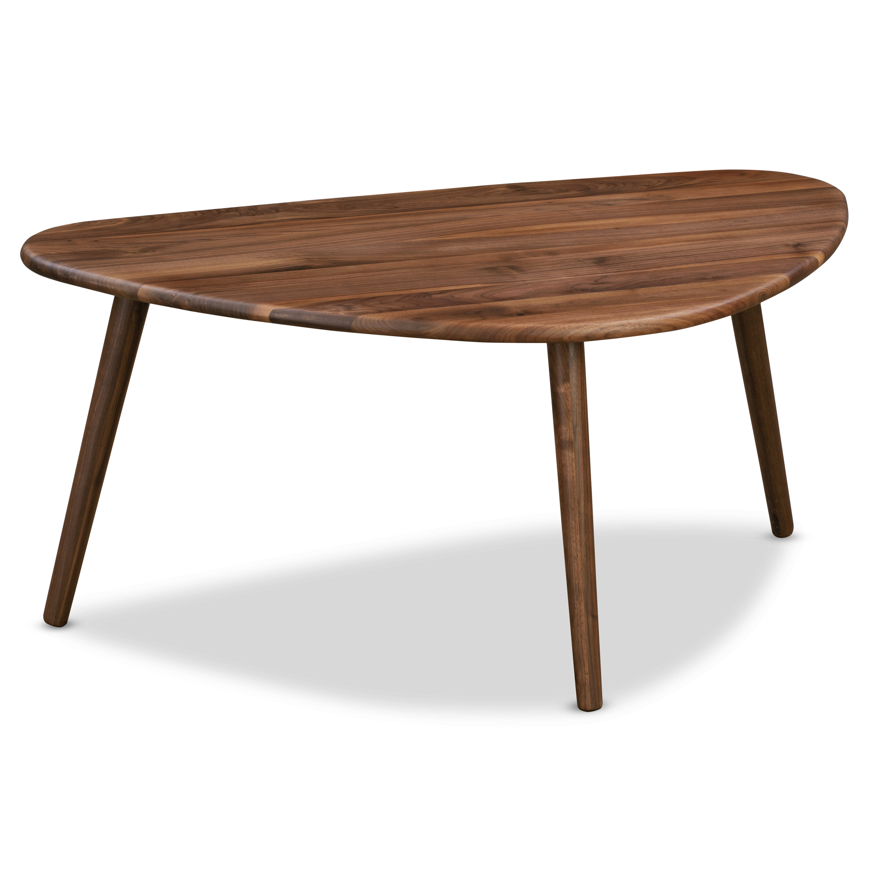 Allmodern Duff Solid Wood 3 Legs Coffee Table Reviews Wayfair