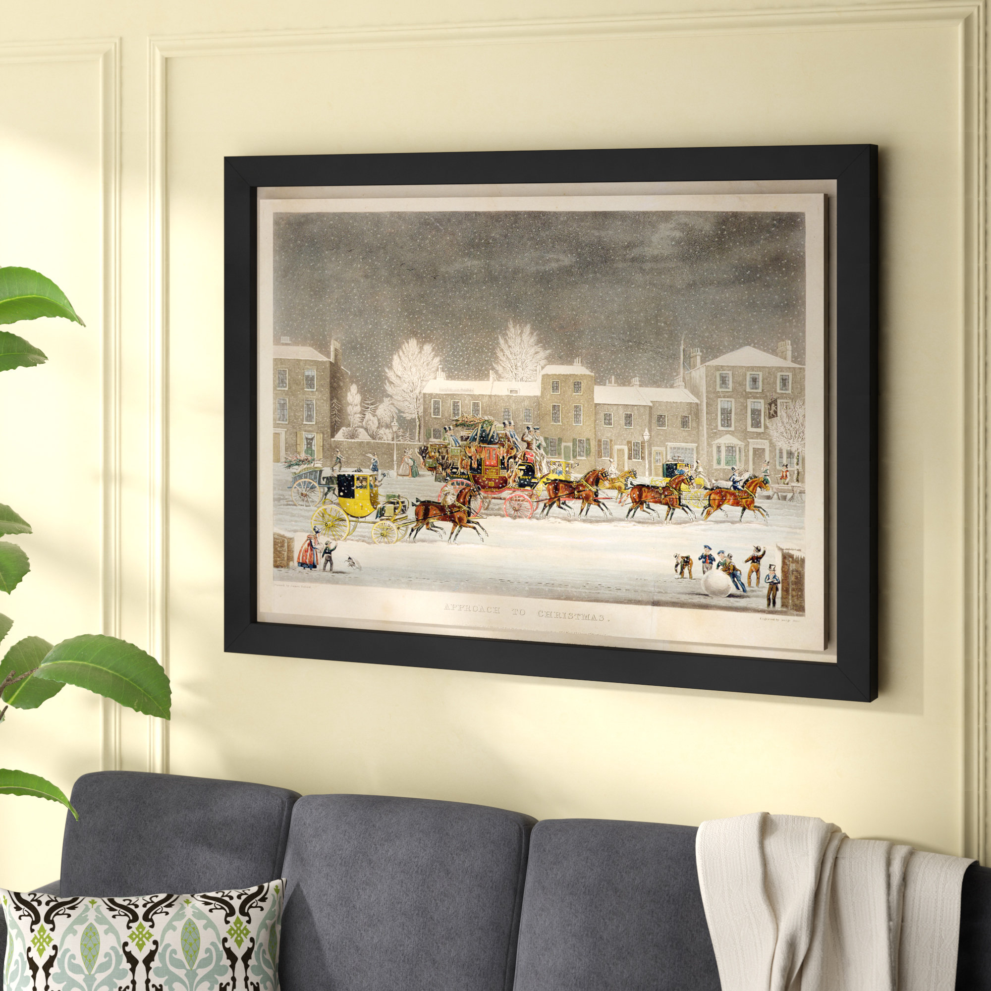 Global Gallery Mary Urban Polar Friends IV Giclee Stretched Canvas Artwork 24 x 32
