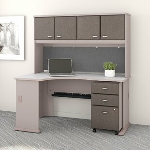 Shopping For 400 Series 2 Piece Desk Office Suite By Bush Business