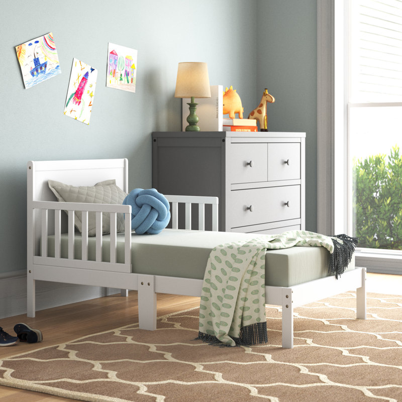 Harriet Bee Robidoux Convertible Toddler Bed Reviews Wayfair