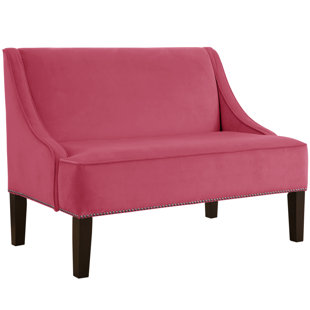 Mystere Flamingo Swoop Settee by Brayden Studio Today Sale Only