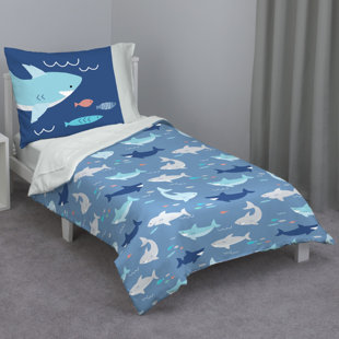 baby shark toddler bed