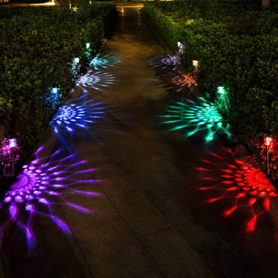 Low Voltage Solar Powered Integrated LED Pathway Light (Set of 8)
