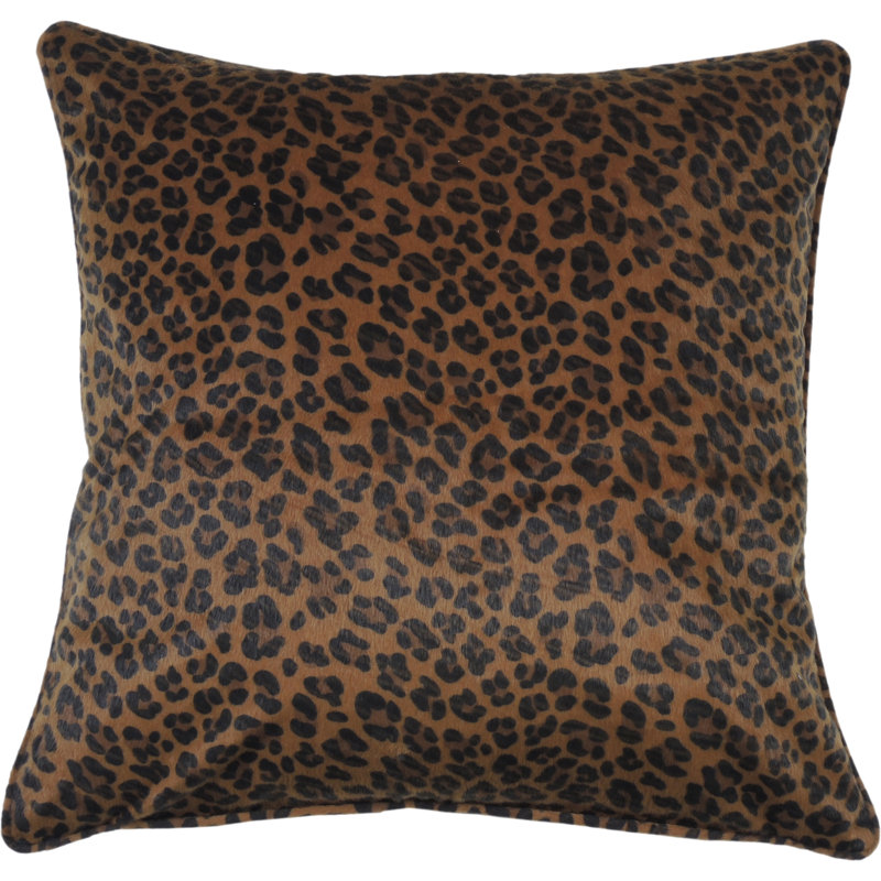 Elements By Erin Gates Luxe Leopard Throw Pillow Reviews Wayfair