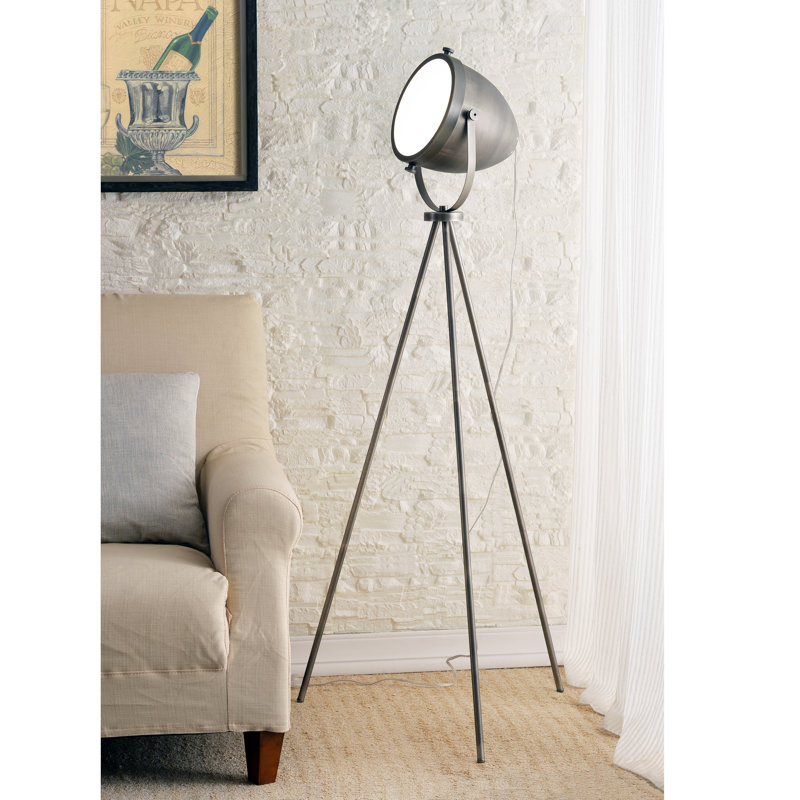 searchlight tripod floor lamp