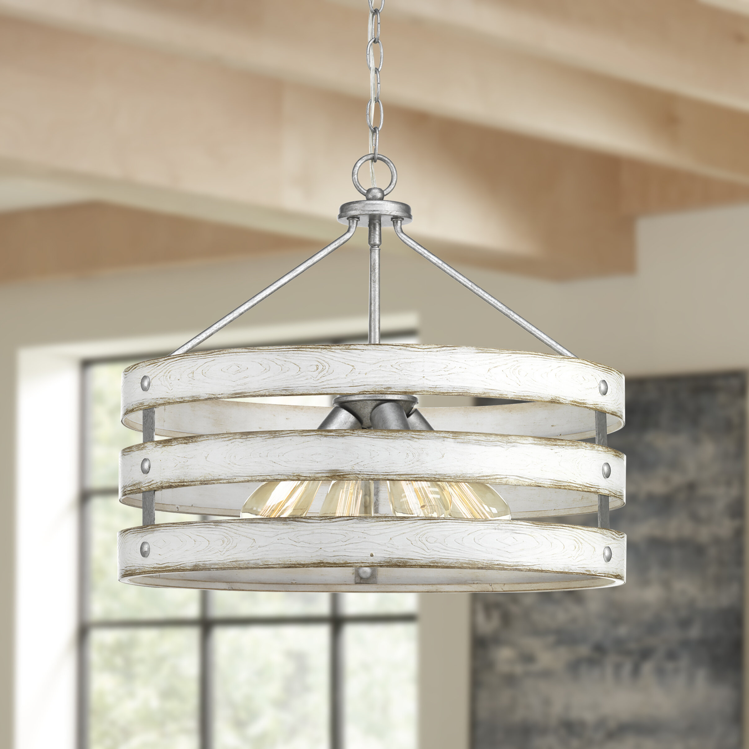 Rustic Chandeliers Free Shipping Over 35 Wayfair