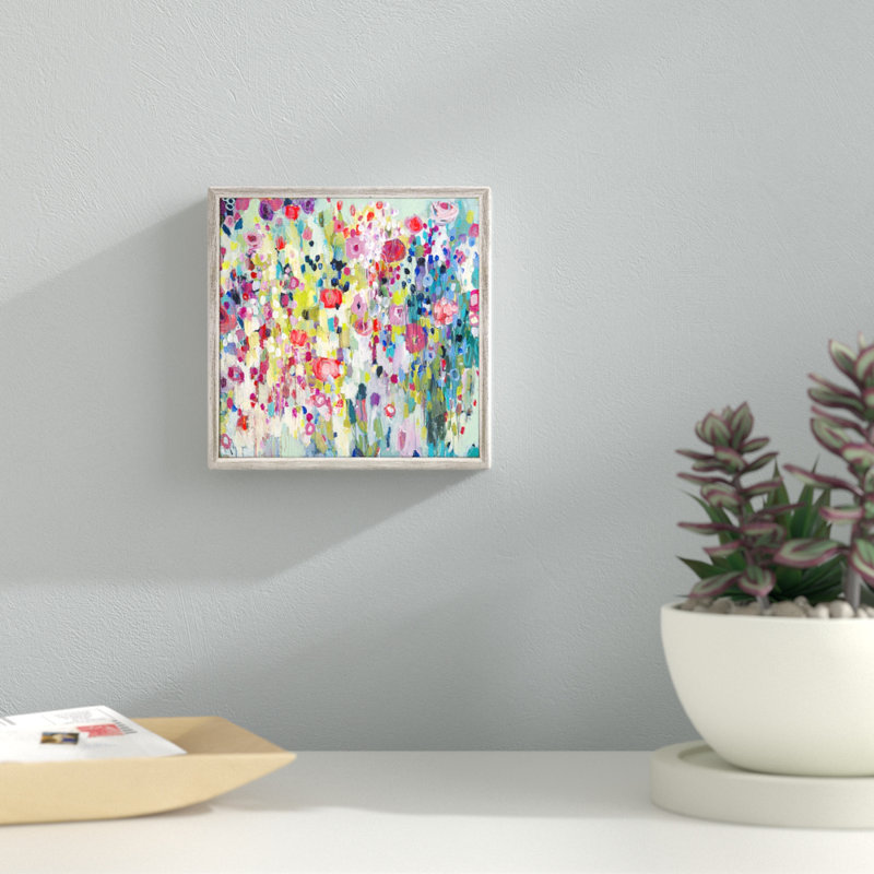 Ebern Designs Worth The Wait Framed Acrylic Painting Print