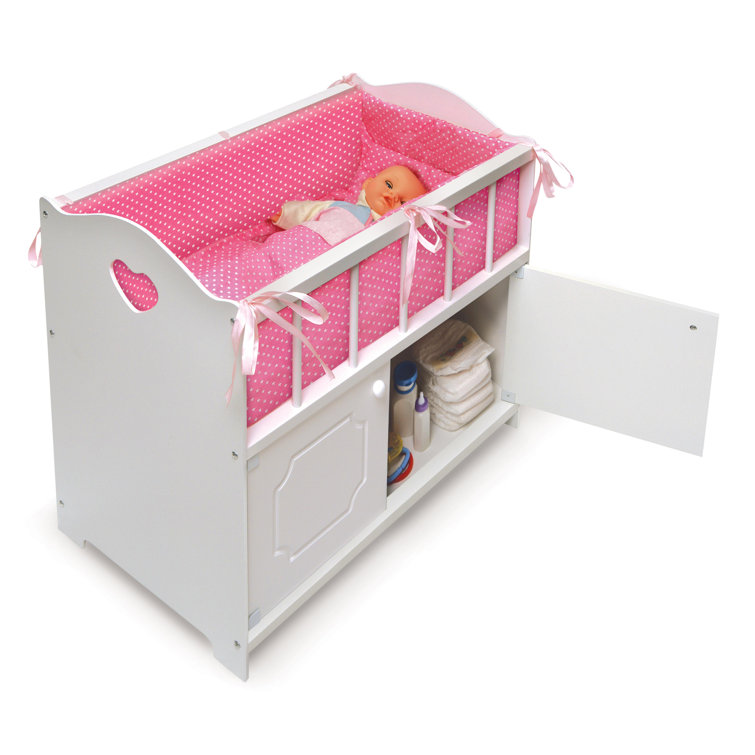 dolls cot bedding