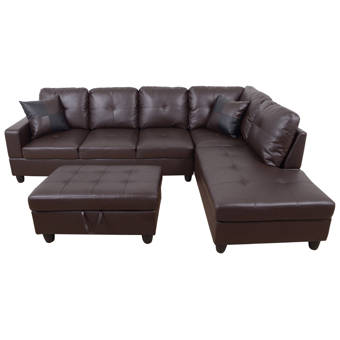 Allmodern 84 Wide Velvet Reversible Sofa Chaise Reviews Wayfair