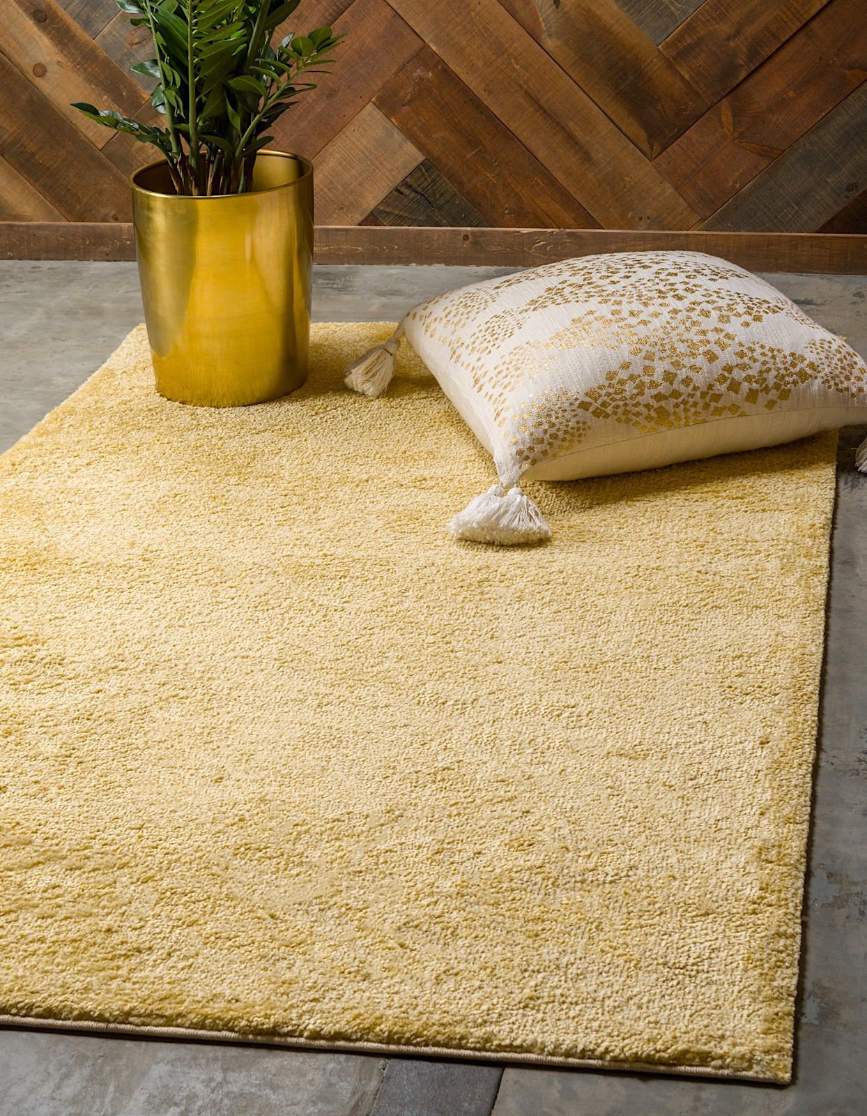 Rugpal Carrie Yellow Area Rug Wayfair