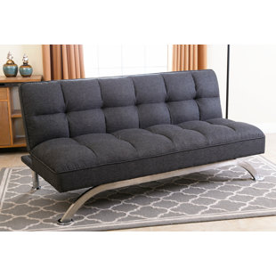 Laude Run Molly Futon Convertible Sofa Pay With Credit Card New Ivy Bronx Cleta Click Clack Convertible Sofa