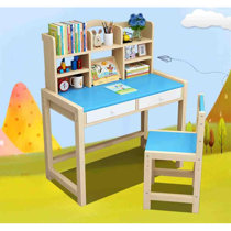 kids study table chair
