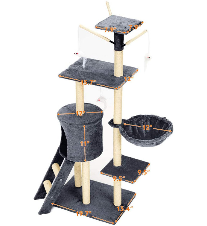 cheap as chips cat tower