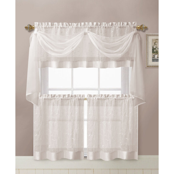 Kitchen Curtains Sheer Wayfair
