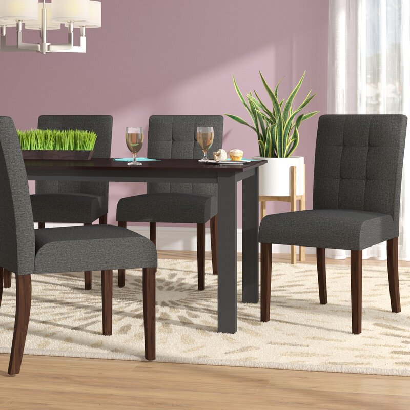 Brayden Studio Isidora Upholstered Dining Chair Reviews Wayfair