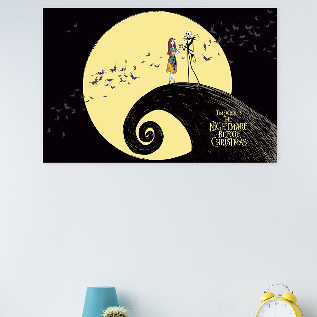 Trends International The Nightmare Before Christmas - Moonlight Paper ...