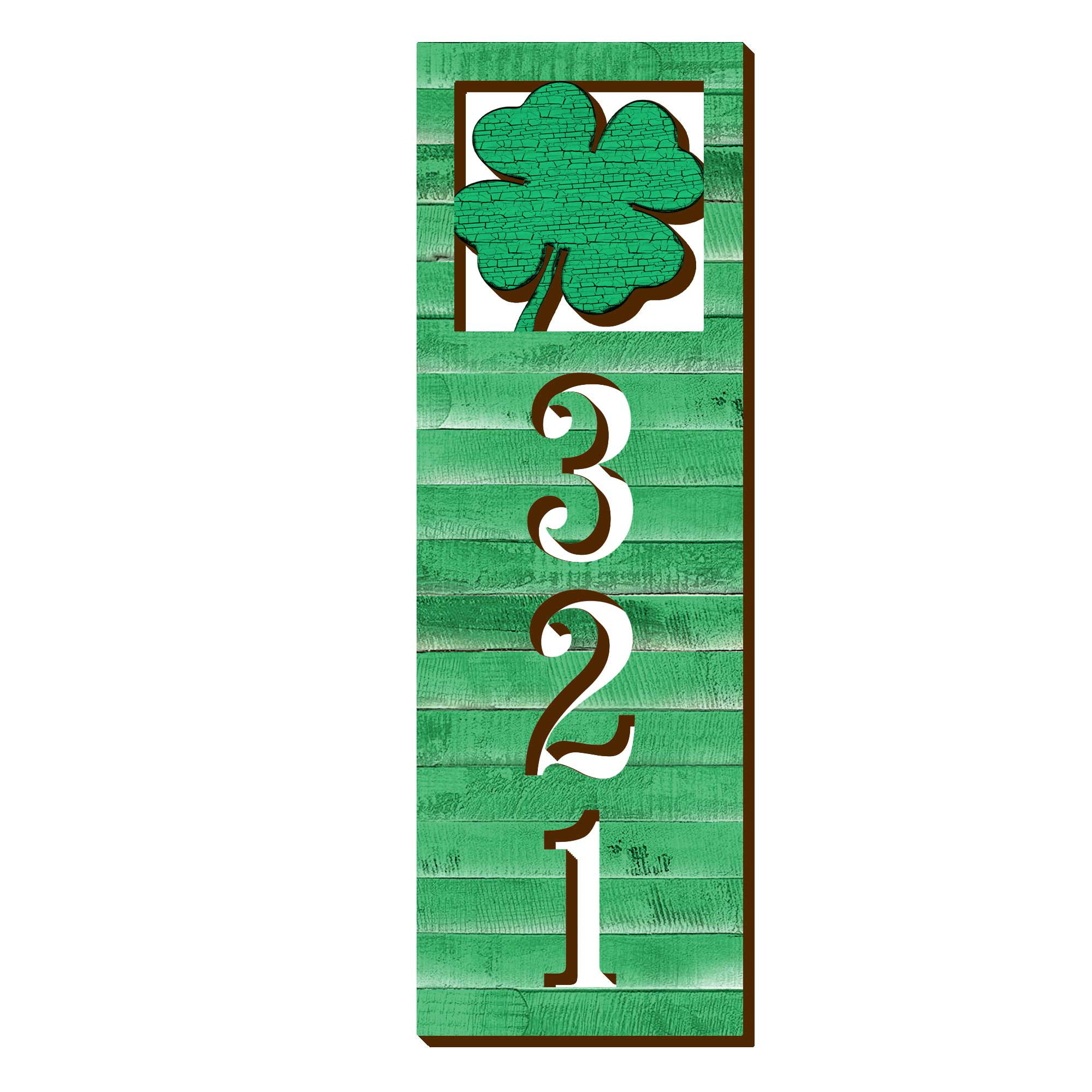 aMonogramArtUnlimited Clover 1Line Address Sign Wayfair