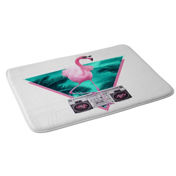 Flamingo Bath Mat Wayfair