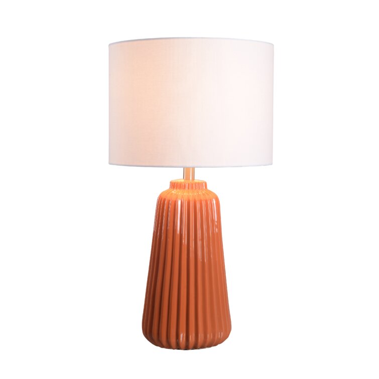 wayfair orange lamps