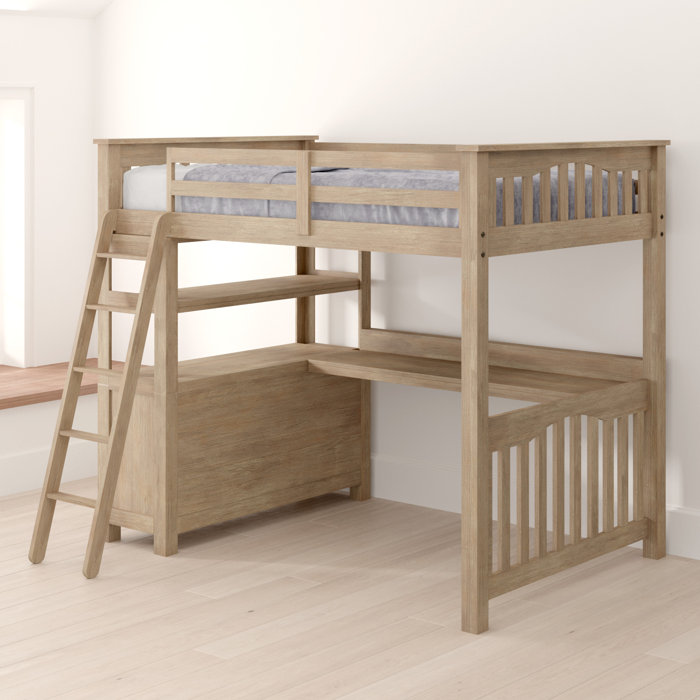Greyleigh Bedlington Loft Bed With Drawers Reviews Wayfair Ca