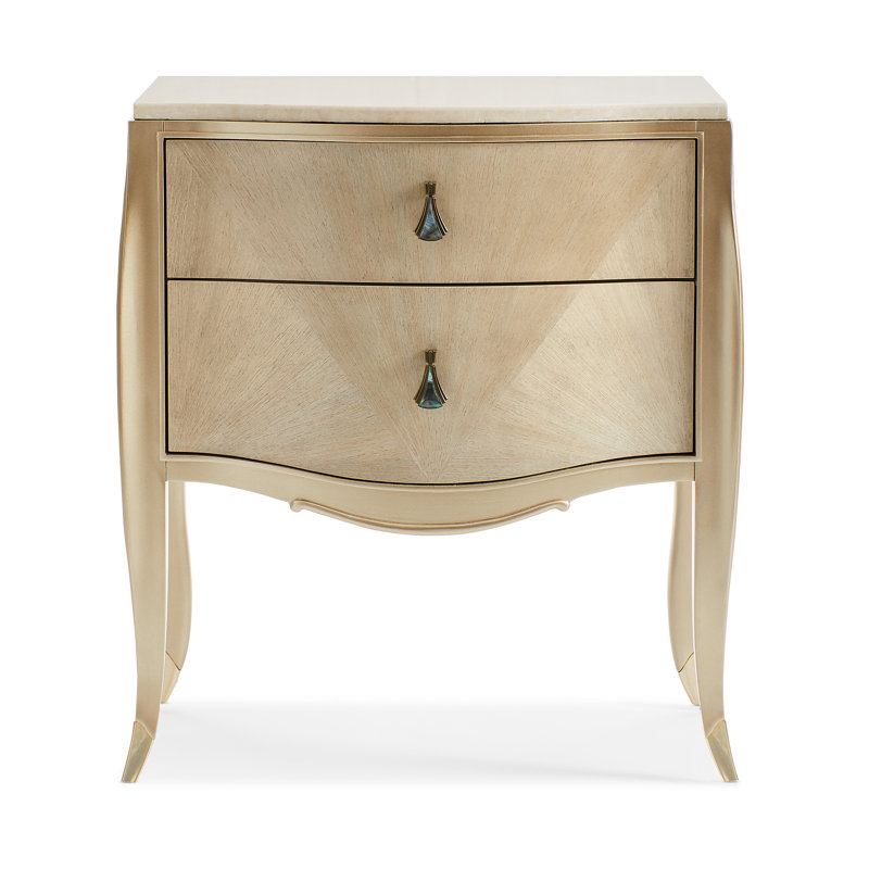 Caracole Classics Fan Club 2 Drawer Nightstand Wayfair