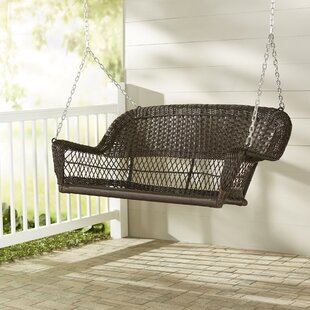 rattan patio swings