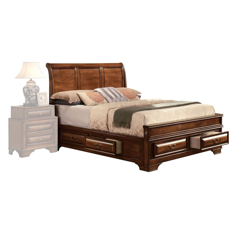 Canora Grey Pena Storage Sleigh Bed Wayfair