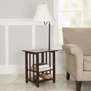 tall lamp side table