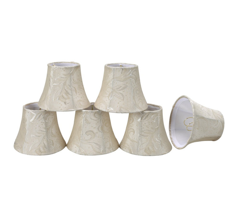 5" Fabric Bell Candelabra Shade