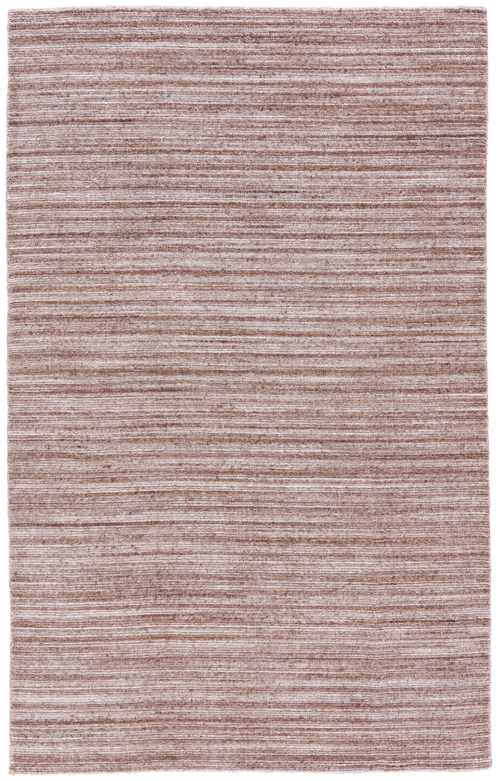 Hadrian Hand Loomed Wool Taupe Area Rug