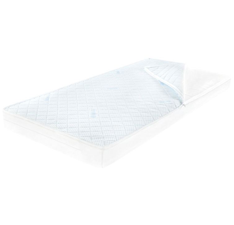 cot bed including mattress