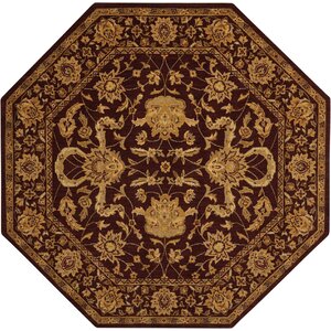 Bascom Aubergine Area Rug