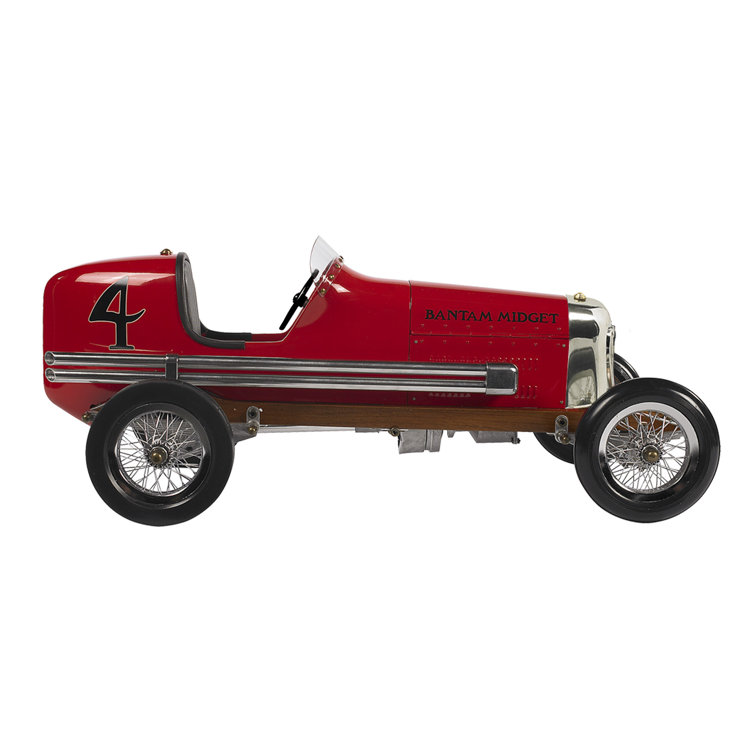Red Barrel Studio Kaczmarek Bantam Midget Racecar Sculpture Wayfair