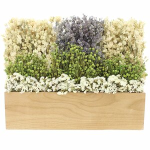 Nature Wooden Tabletop Floral Arrangement