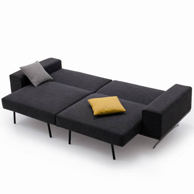 Diplomat Convertible Sleeper Sofa Reviews Allmodern Demelo Sleeper Sofa
