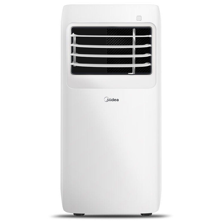 Midea Map08r1cwt 3 In 1 Portable Air Conditioner Dehumidifier Fan For Rooms Up To 150 Sq Ft 8 000 Btu 5 300 Btu Sacc Control With Remote Wayfair